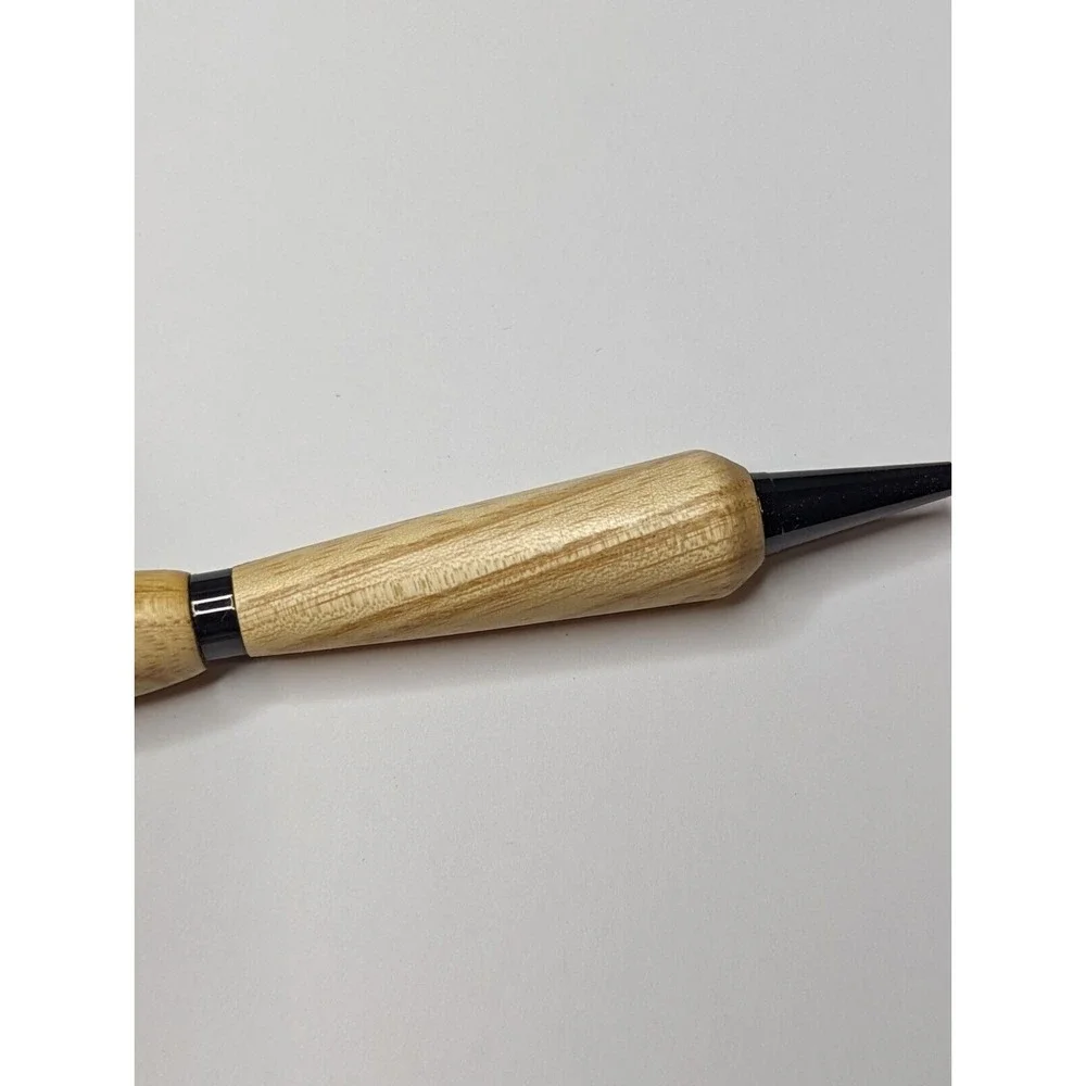Slimline Twist Pen Gun Metal Finish Pine Wood Body Handcrafted Writing Pen